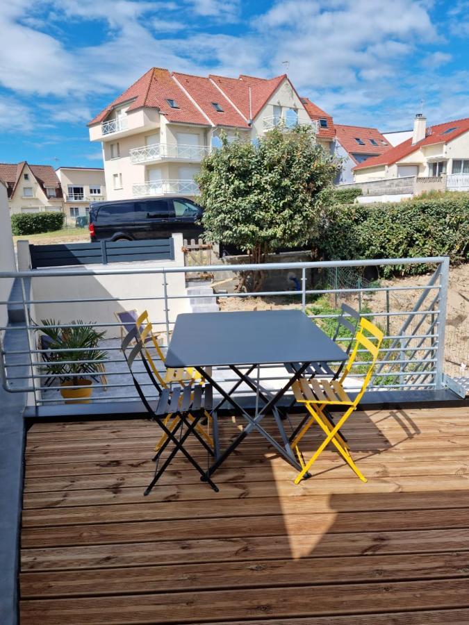 Jolie petite maison située à 150m de la plage Cucq Exterior foto